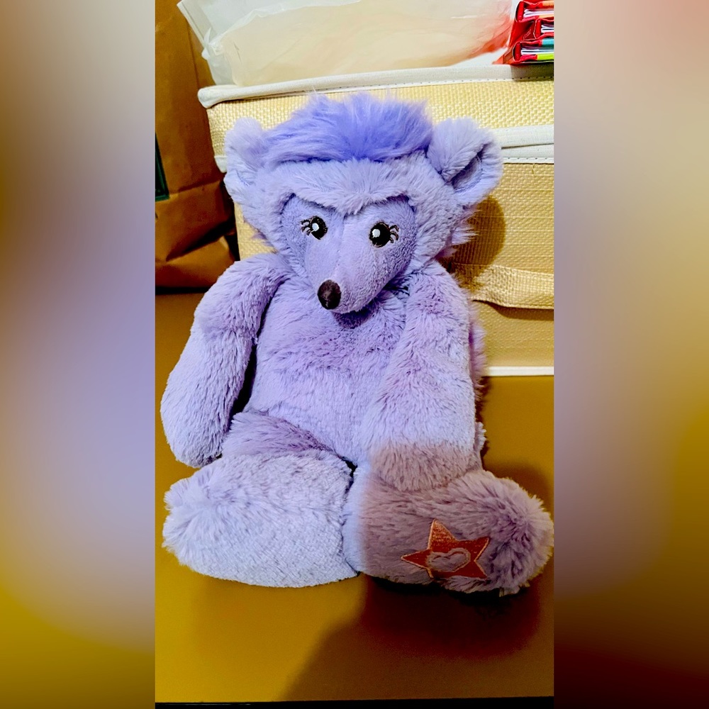 Bitty Baby Purple Hedgehog
